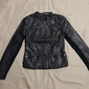 BRAND NEW, EXPRESS, LEATHER JACKET